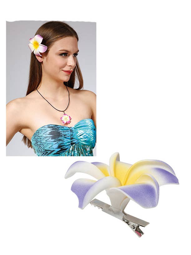Hawaiian Flower Hair Accessories for wholesale by Puka Creations