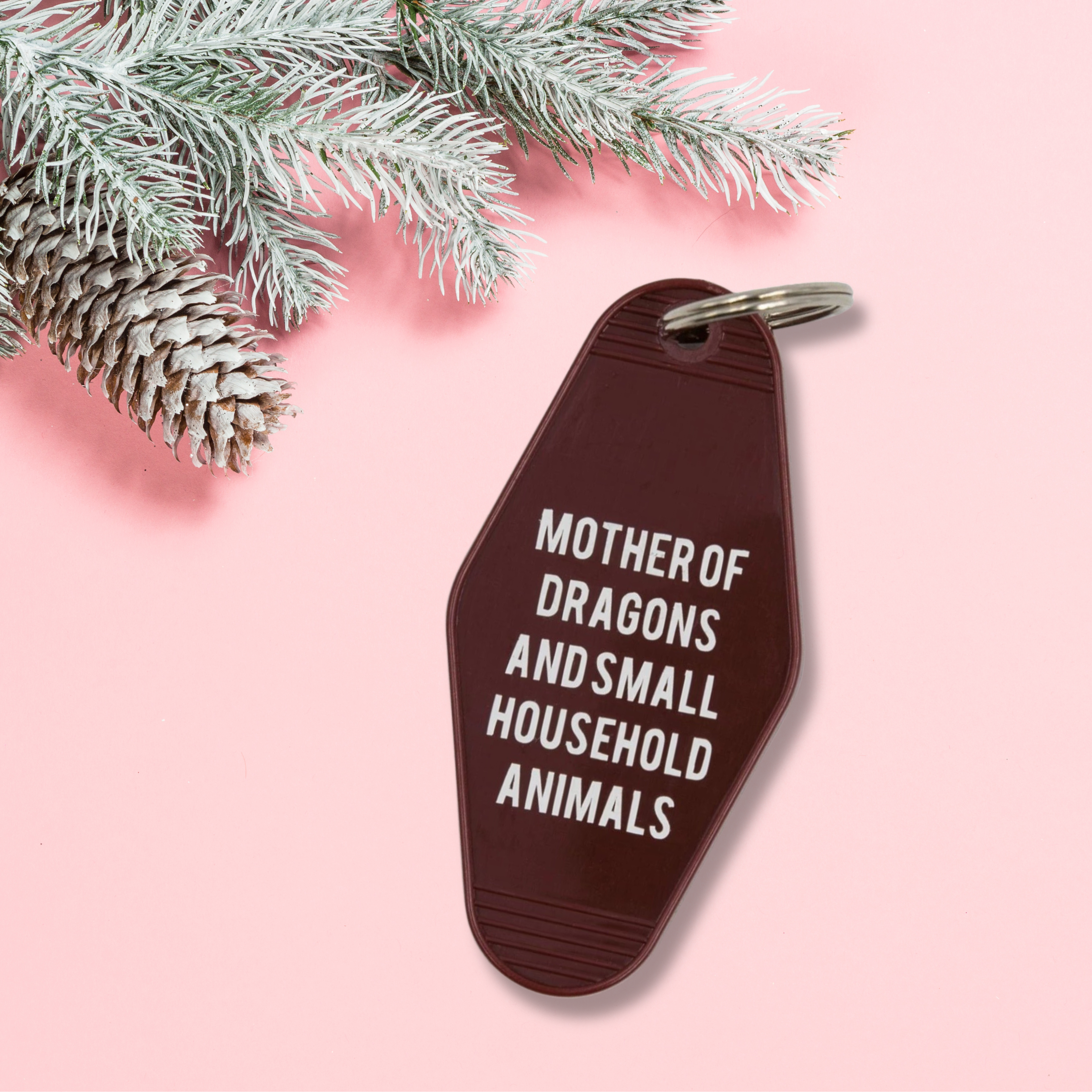 GetBullish - Vente Porte-clés – femme - Porte-clés Mère des Dragons et Petits Animaux Domestiques10