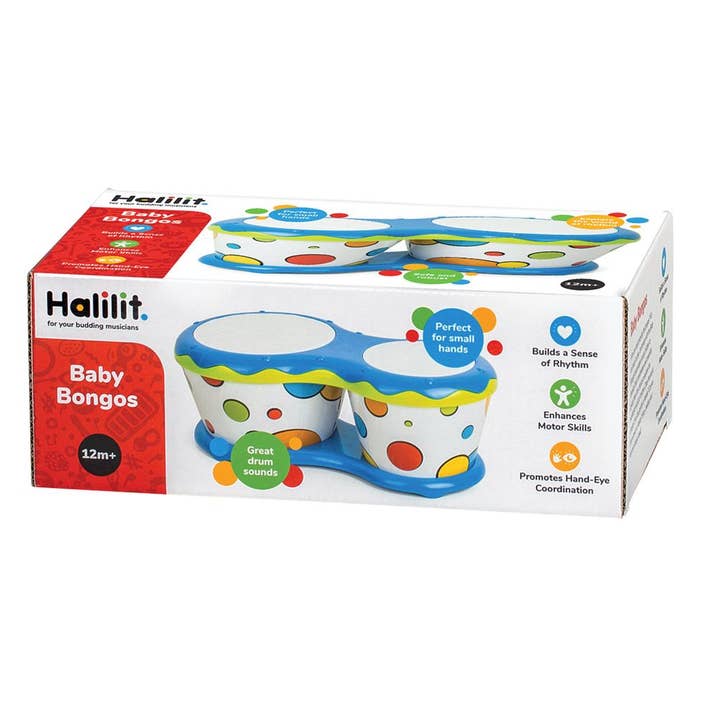 Halilit Baby Bongos (Colours Vary) for wholesale by HALILIT