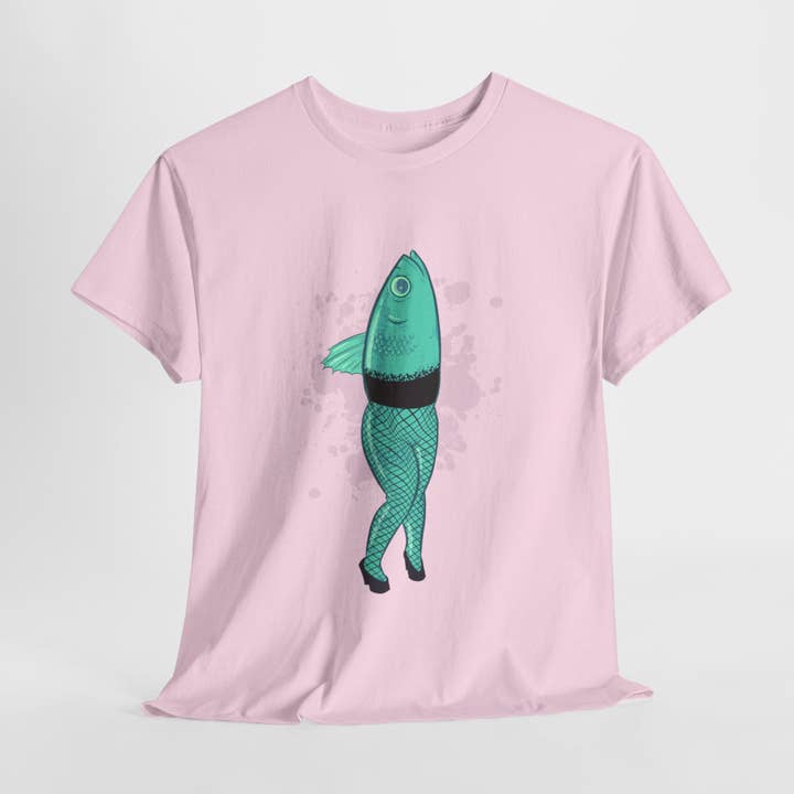 Camiseta Unisex de Algodón Grueso con Red para venta al por mayor de LVB Art