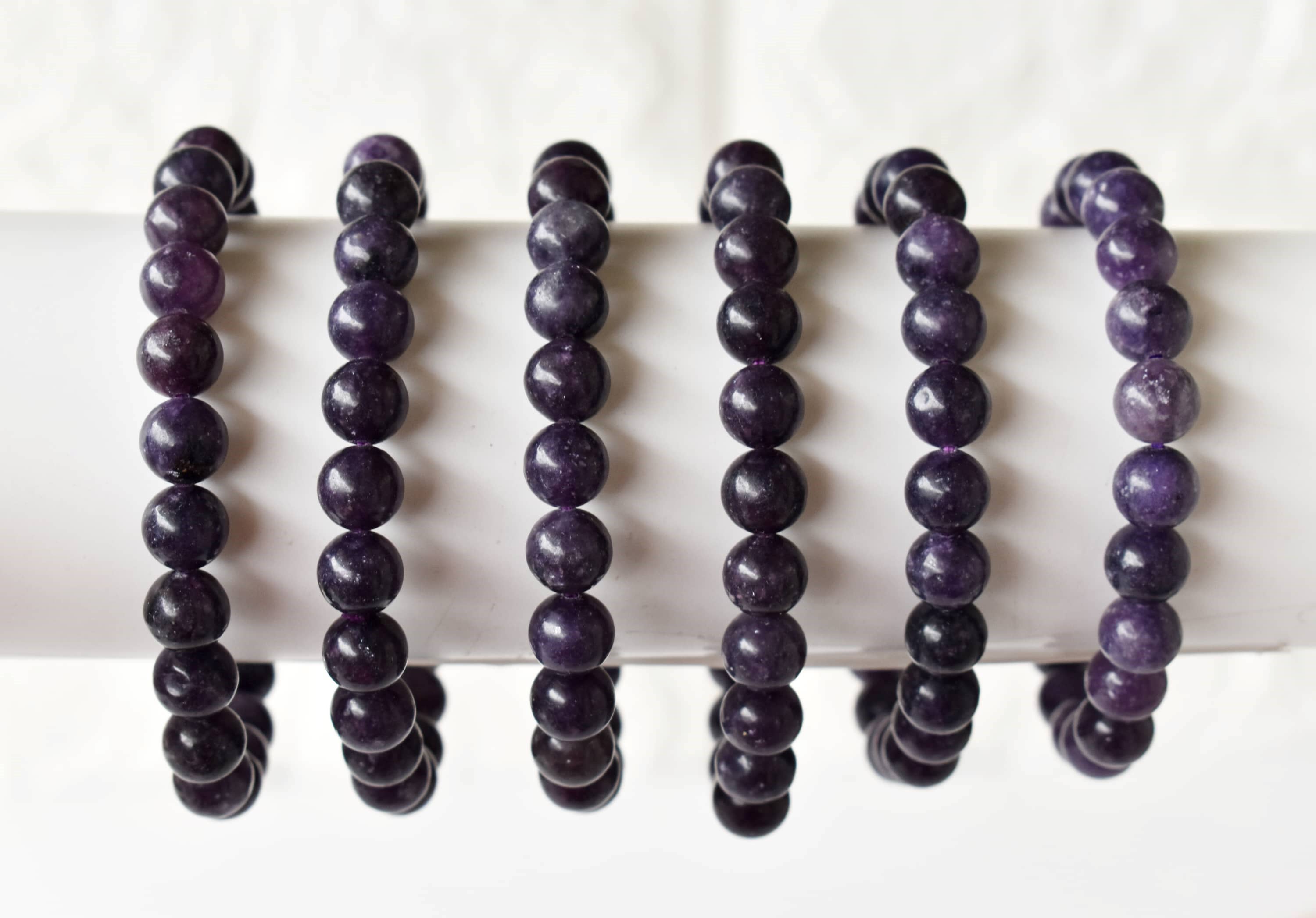 Soothing Crystals - Wholesale Beaded Bracelet - Healing Bracelet | Lepidolite | Gemstone Bracelet6