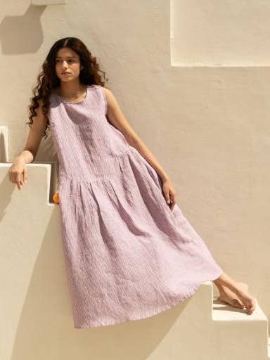 Linne Sybil Klänning för wholesale av Live Linen