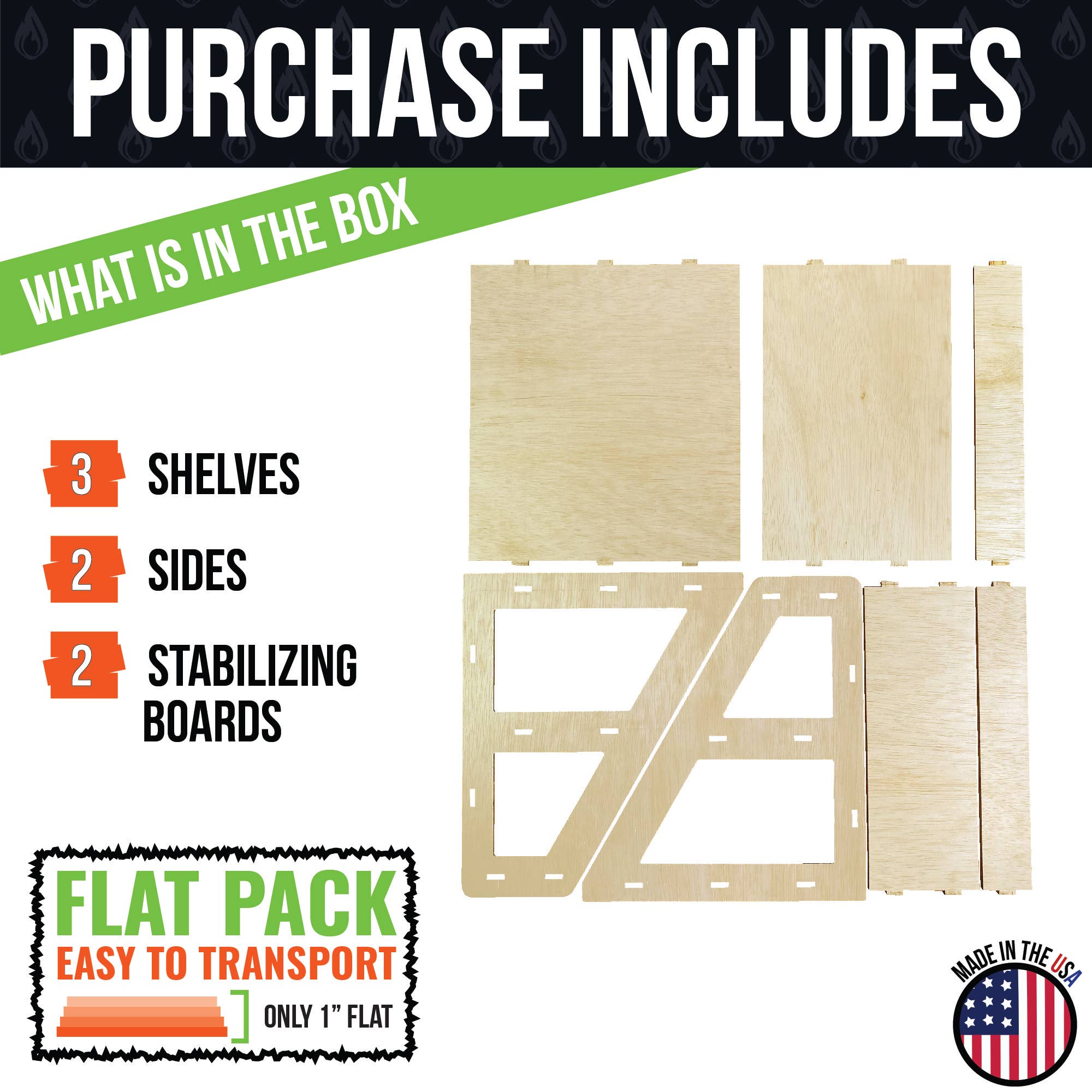 Torched Displays - Wholesale Retailer Display Stand/Case - 3-Tier Retail Table Display Stand with Shelves10