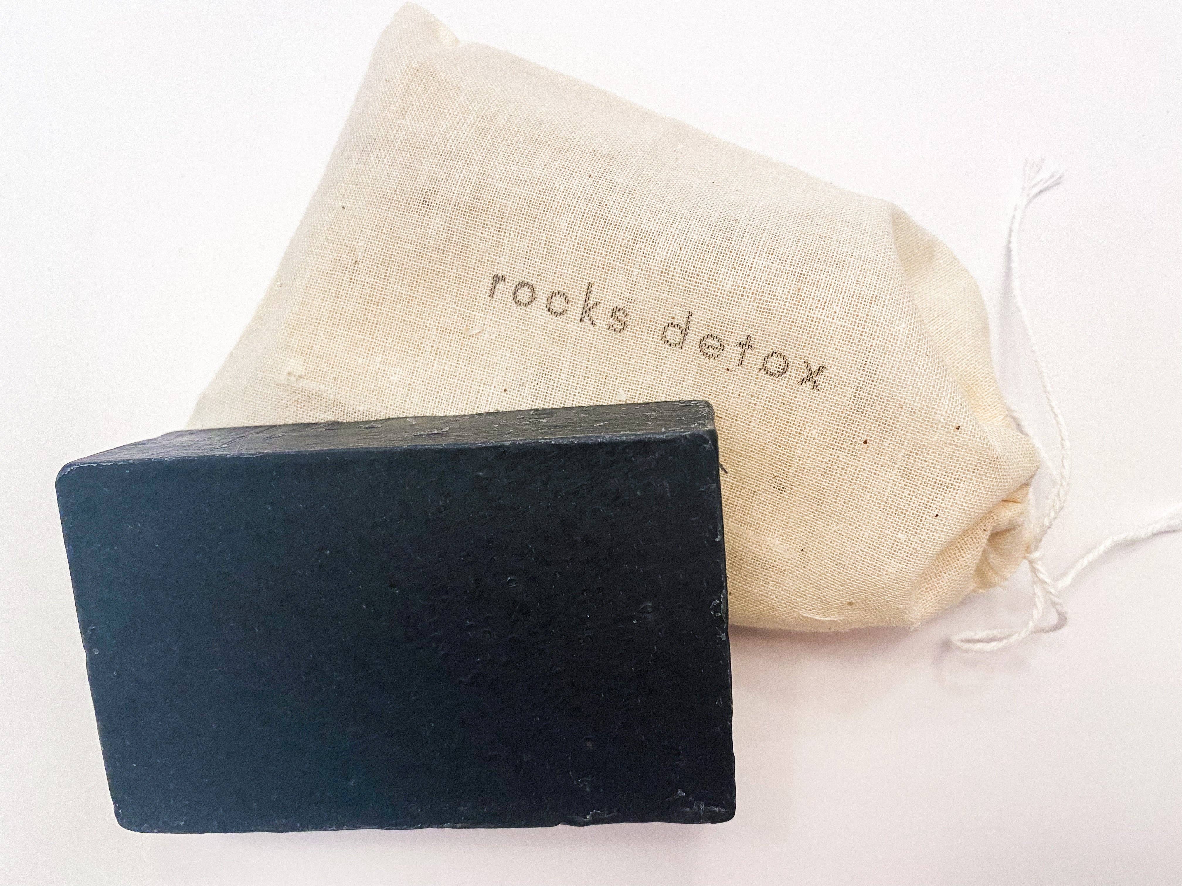 Rocks Detox - Wholesale Shave Soap - Men's - Charcoal Shave Soap5