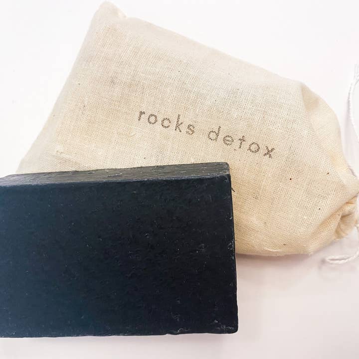 Rocks Detox - Wholesale Shave Soap - Men's - Charcoal Shave Soap5