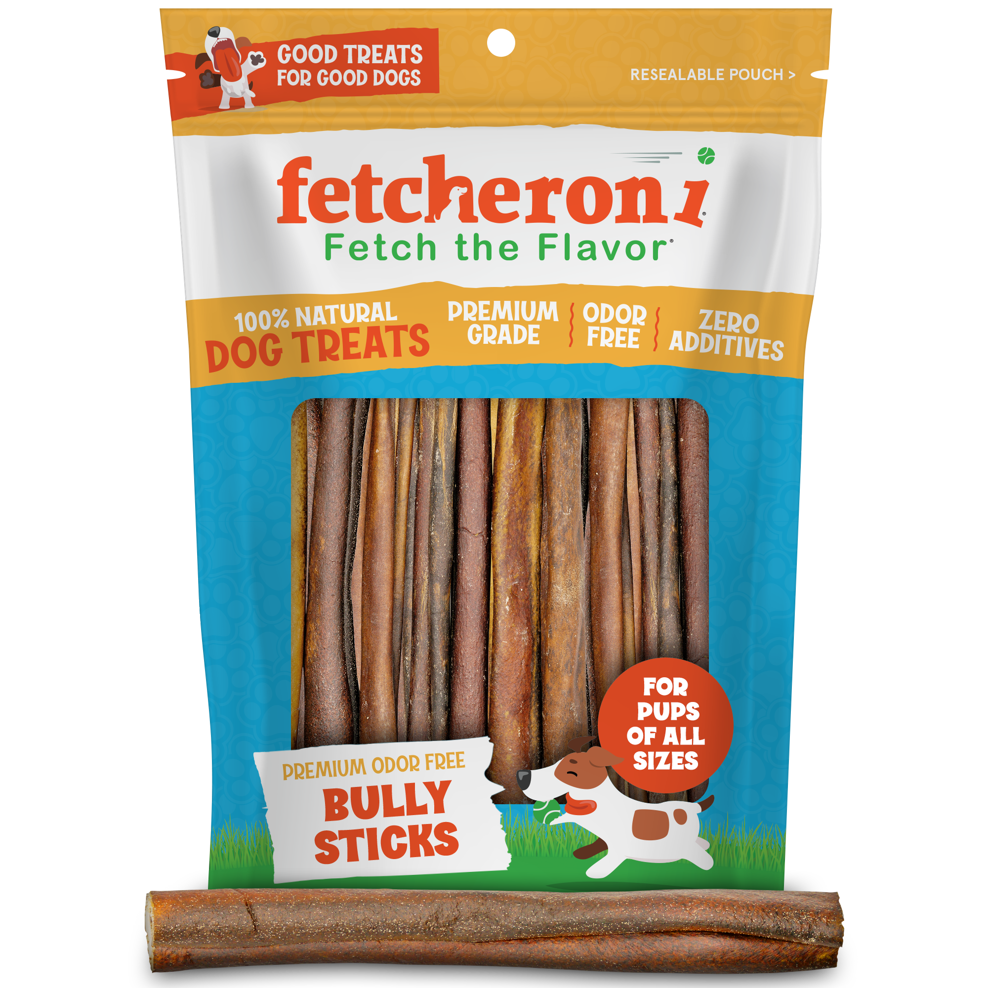 FETCHERONI - Wholesale Pet Treats - Dog - Bully Sticks Standard for Dogs3