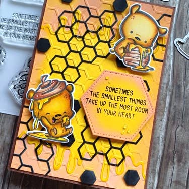 Impronte D'Autore - Wholesale Rubber/Decorative Stamp - Thin dies for transparent stamps Sweet Bear5