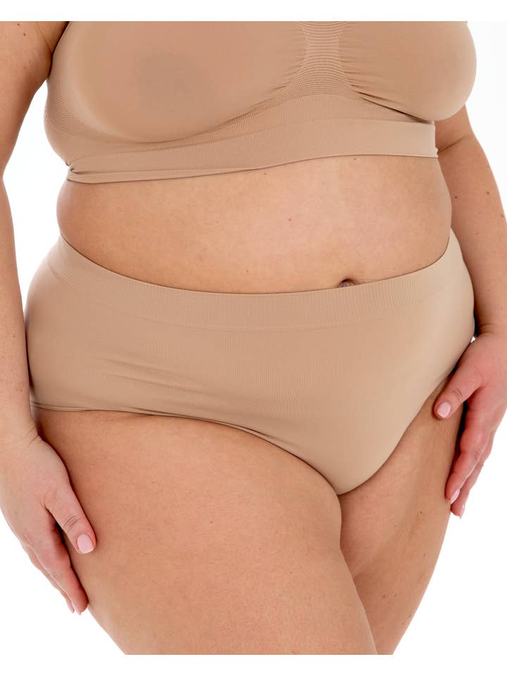 Pamela Mann – wholesale Bra – Women's – Curvy Seam Free Comfort Brief