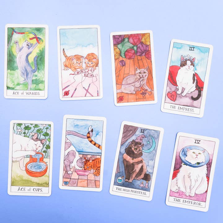 Chronicle Books - Wholesale Tarot Cards - Cat Tarot