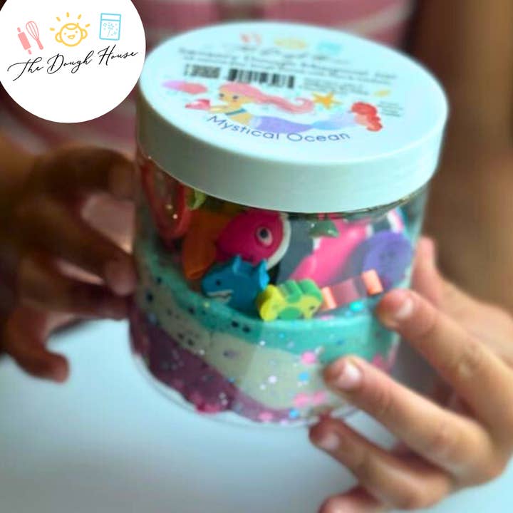 The Dough House - Wholesale Putty/Slime - Kids - Super Size Mystical Ocean Magical Jars