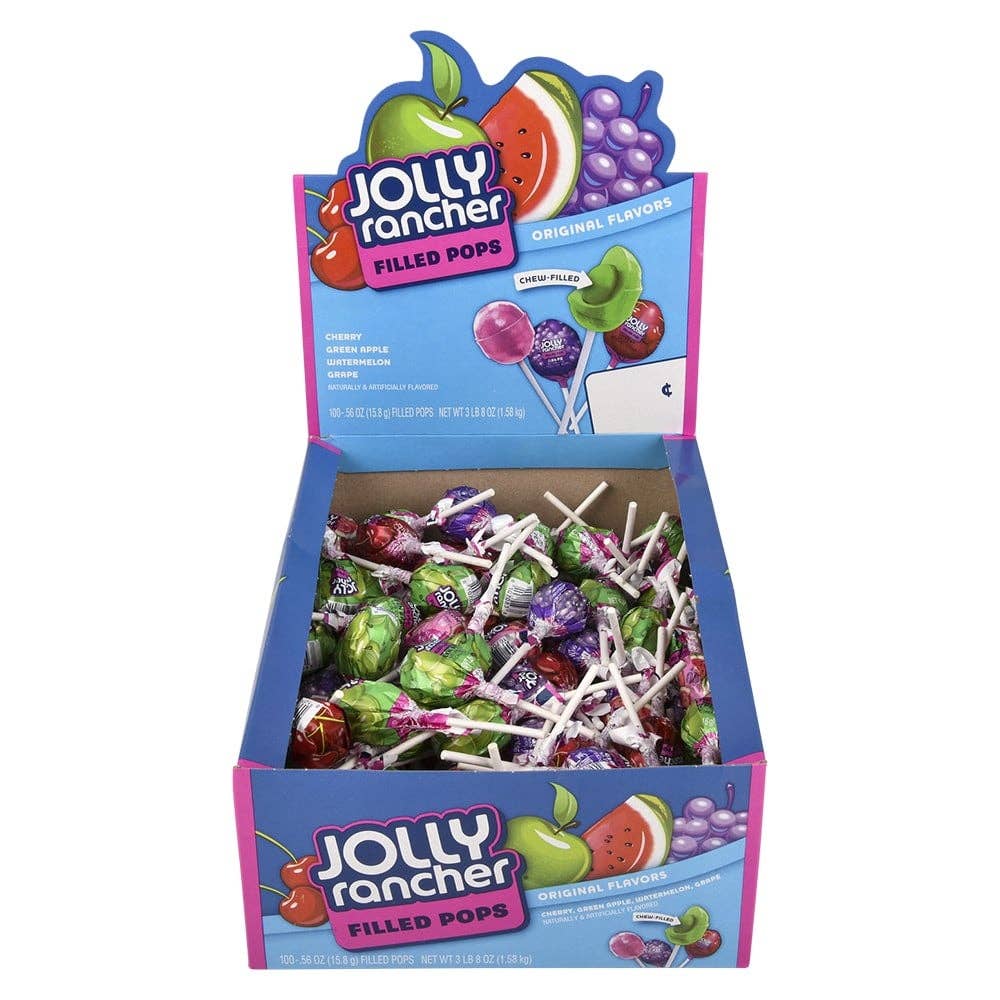La Luna Bella - Toys - Wholesale Hard Candy - Jolly Rancher Fruit Chews Filled Lollipops- LLB Candy3