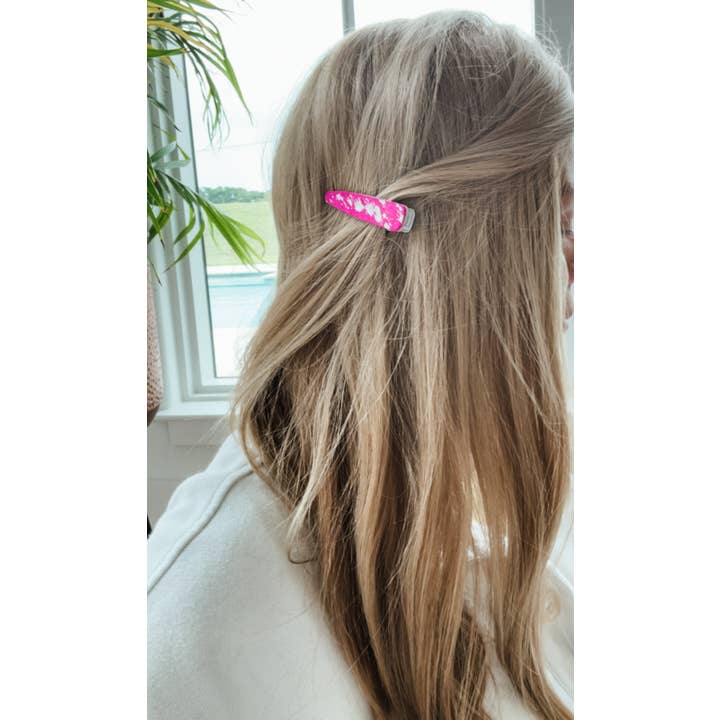 Boho Ranch Shop - Wholesale Barrette - Women's - Western Hair On Cowhide Hair Clip Barrette9