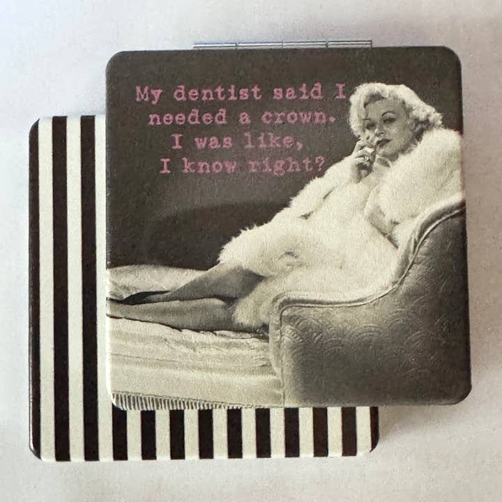 CMIR-CROWN Kompaktspiegel Zahnarzt braucht eine Krone für den Großhandel von My Favorite Things