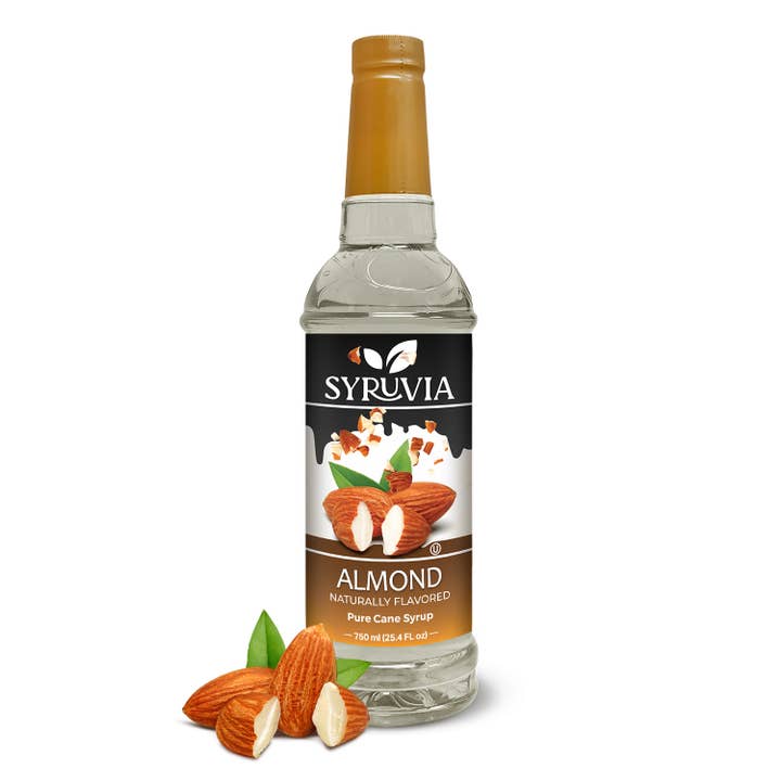 Almond Syrup for wholesale by Syruvia