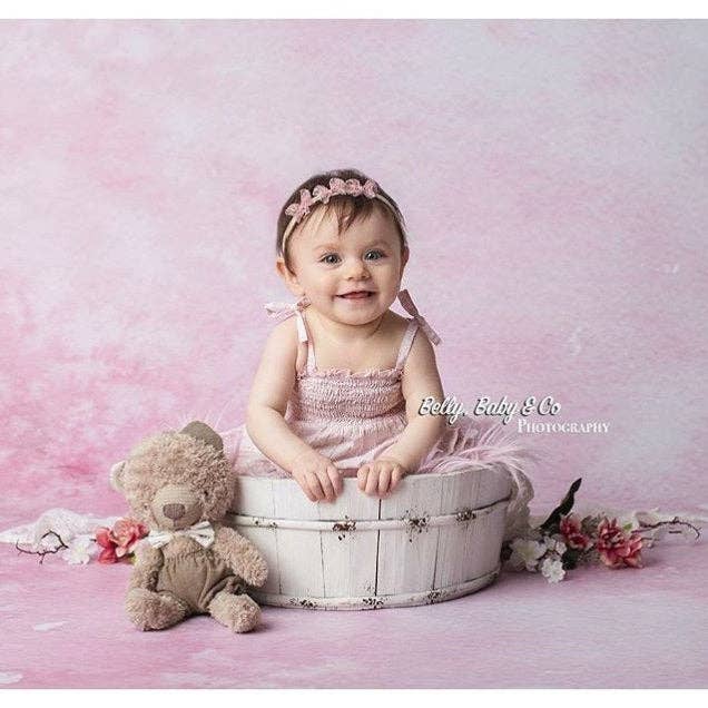 NIEUW ITEM 8ft x 8ft VINYL fotografie achtergrond/roze voor wholesale door Swanky Prints