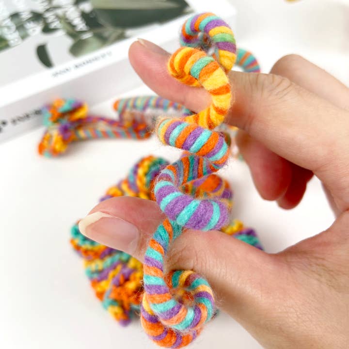 TheDivaSoap - Wholesale Hair Accessories Set - Women's - Rainbow colored braided set hair clips claw clips hair tie