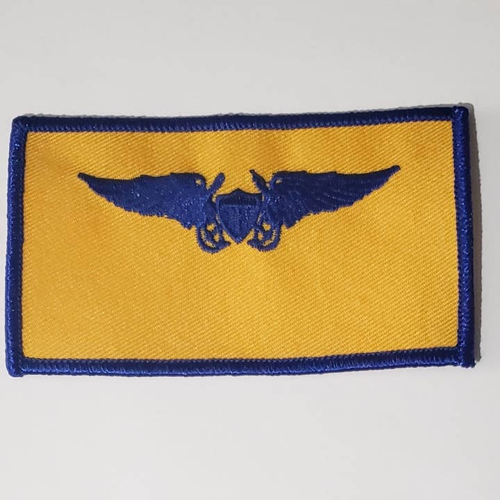 Navy NFO Blue/Gold 4" for wholesale by Military Patches & Pins