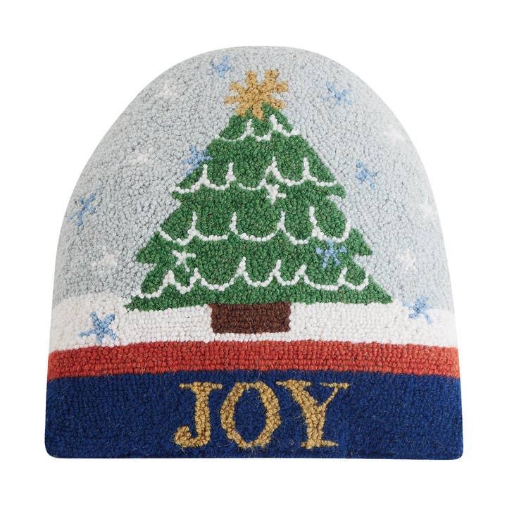 Snow Globe Shaped Hook Pillow - Ampersand for wholesale by Peking Handicraft