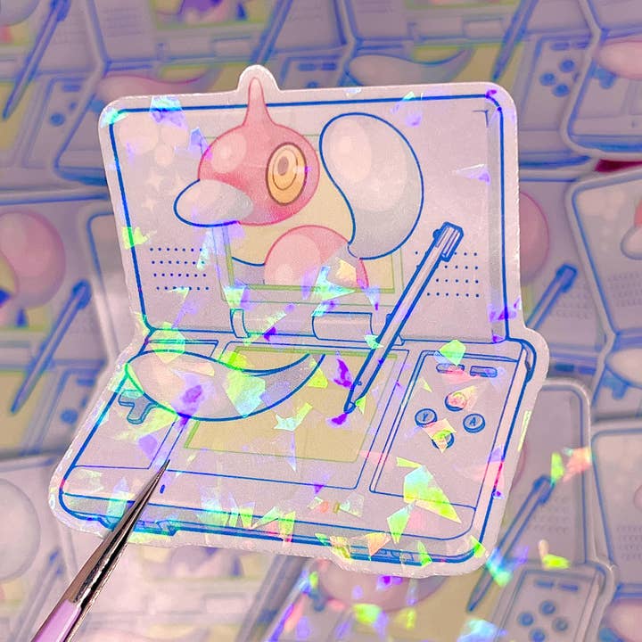 Porygon-Z DS Stickers (2-3/4 inch/70 mm) for wholesale by Luminous Senecio