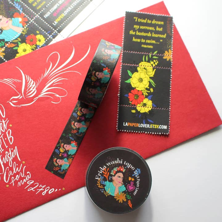 Due nastri Washi Fridas. per la vendita all'ingrosso da parte di LA PAPER LOVER