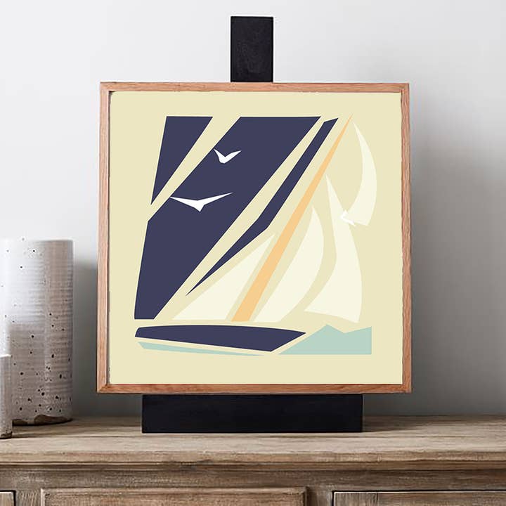 Kustdekor Segla På #23 för wholesale av RGB Fineart