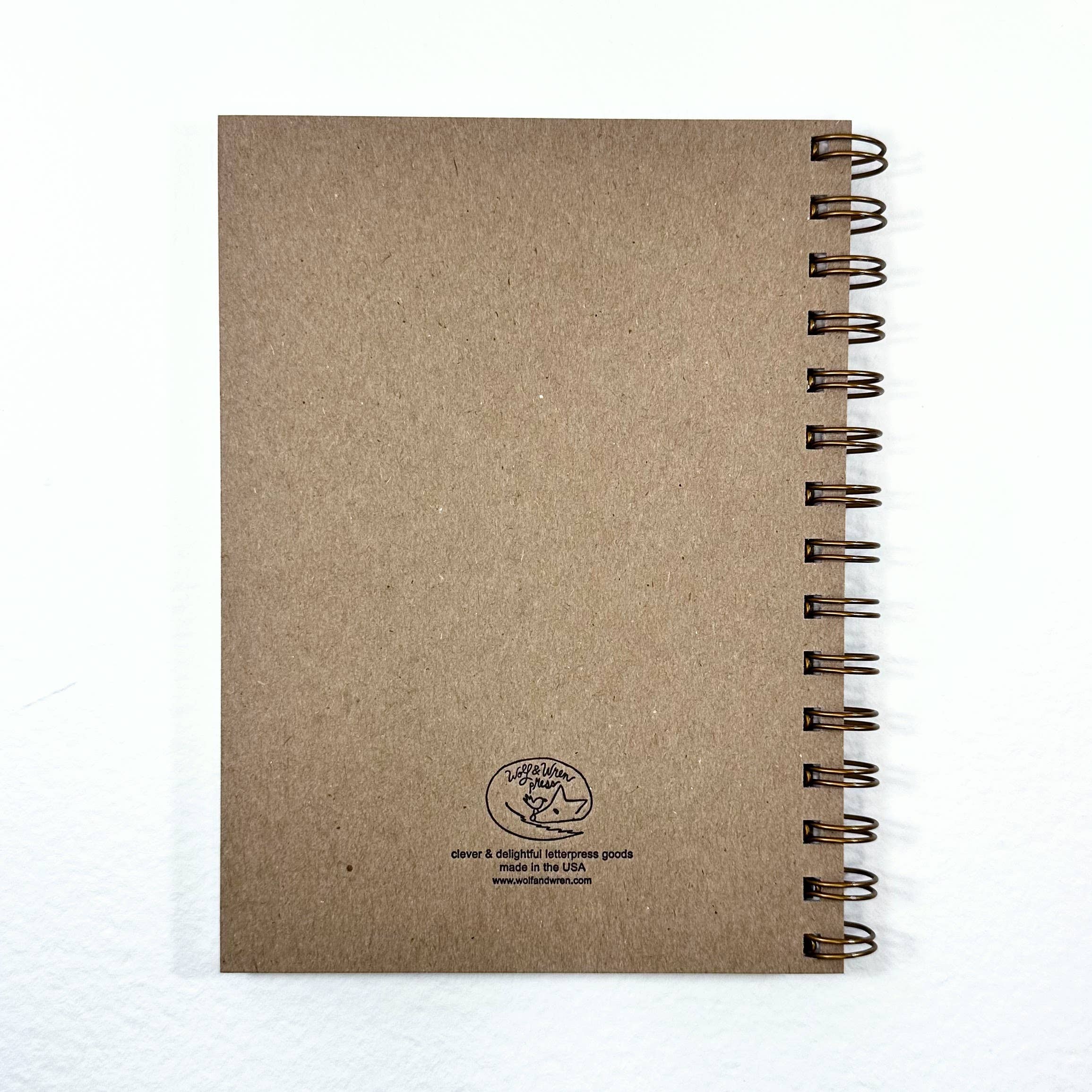 Wolf & Wren Press - Wholesale Notebook - I Will Write Today Notebook1
