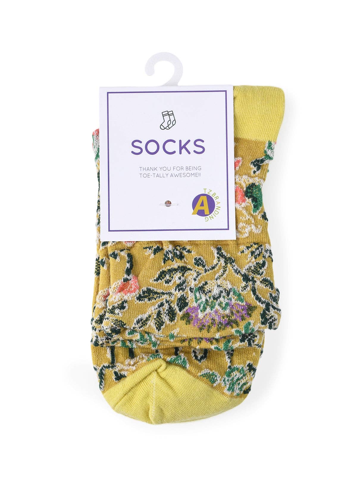 Funkyrel® Atzbranding Limited – wholesale Strumpor - Dam – Rufia - 3D-blommiga bohemiska damstrumpor13