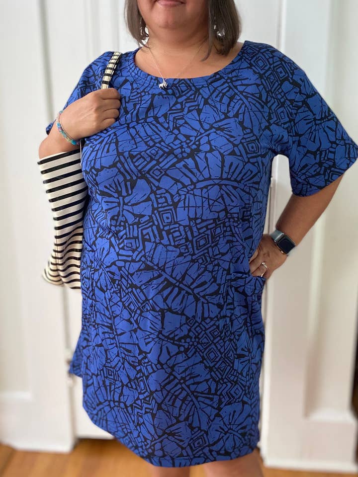 Rowan Pocket Dress for wholesale by Blind Girl Designs