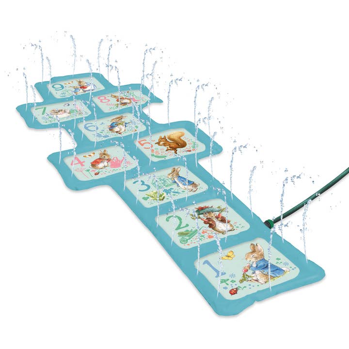 Robert Frederick Ltd - Wholesale Beach/Pool Toy - Kids & Baby - Peter Rabbit Hopscotch Water Sprayer