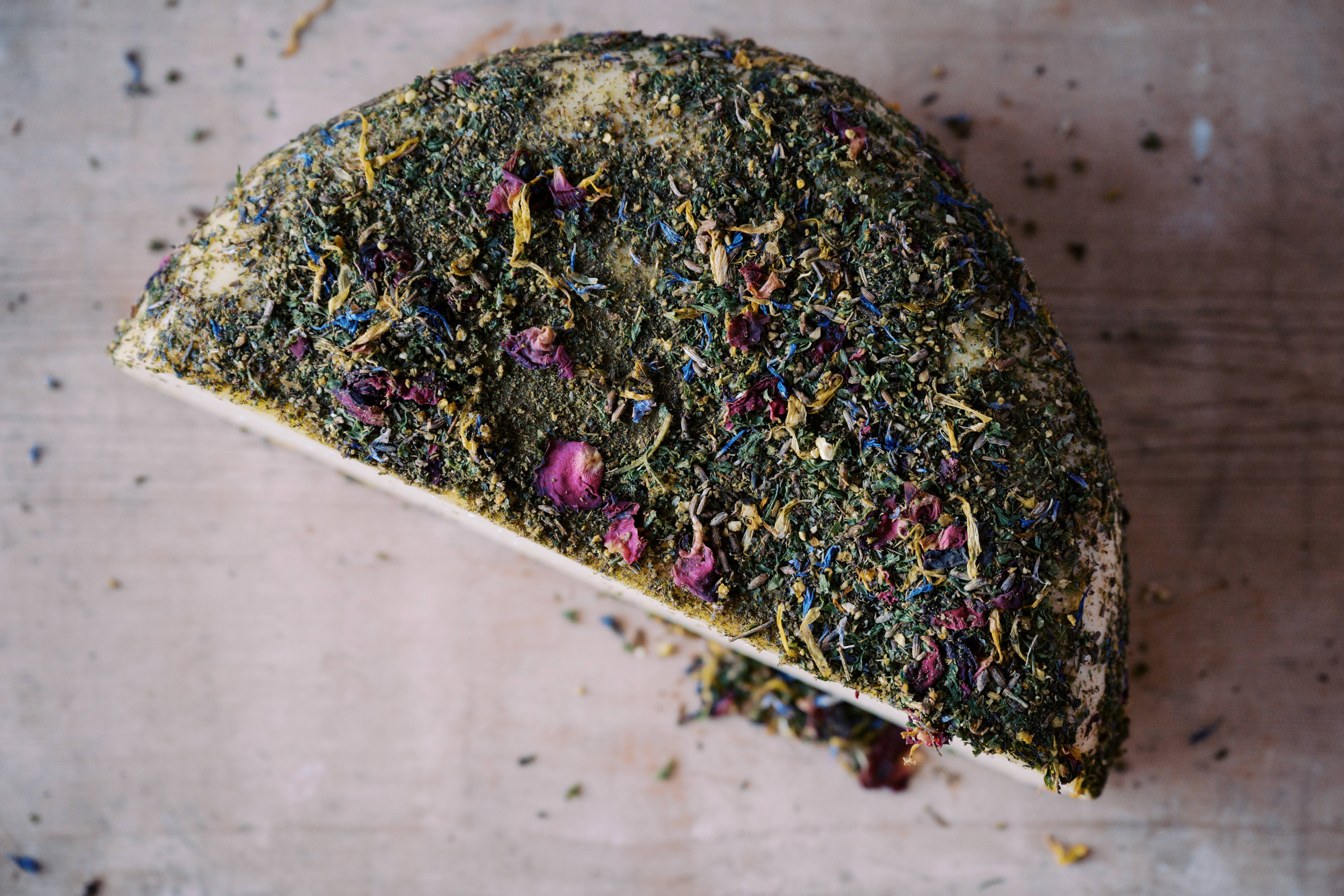 Landmark Creamery, LLC - Wholesale Cheese - Fontina Herbes de Provence cheese (1/2 lb precuts) 2