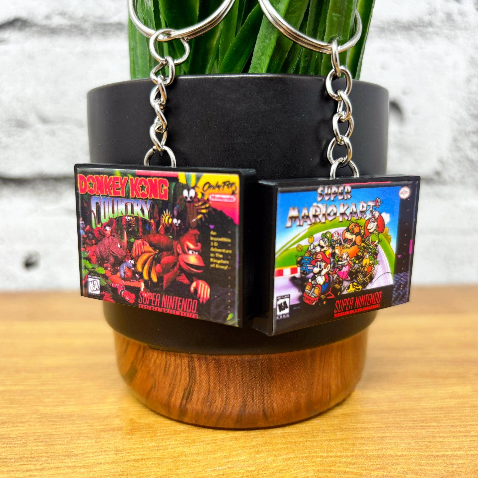 BitsyLabs - Wholesale Keychain - Unisex - SNES Game Case Keychains3