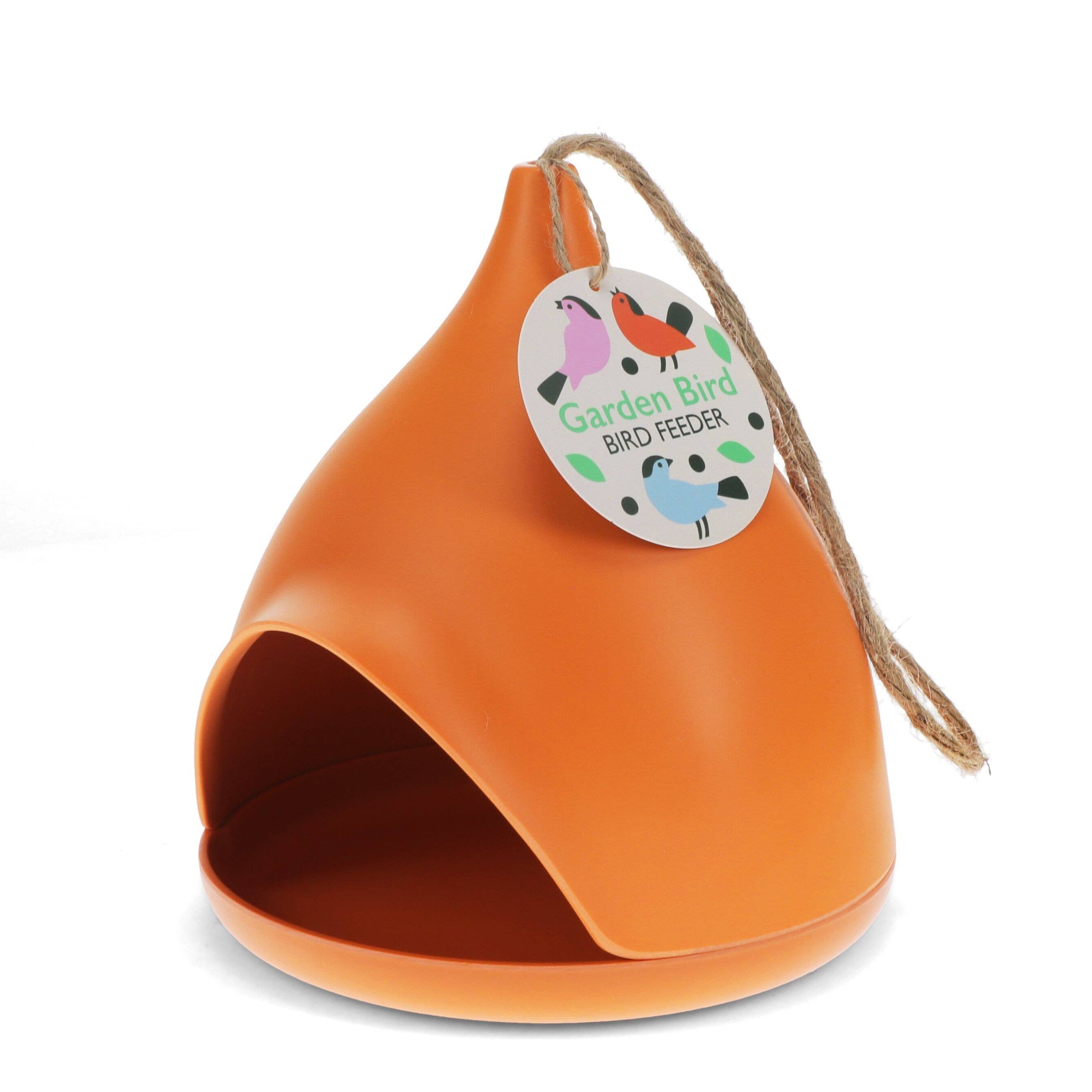 Rex B2B - UK – wholesale Bird feeder – Bamboo Fibre Bird Feeder - Orange0