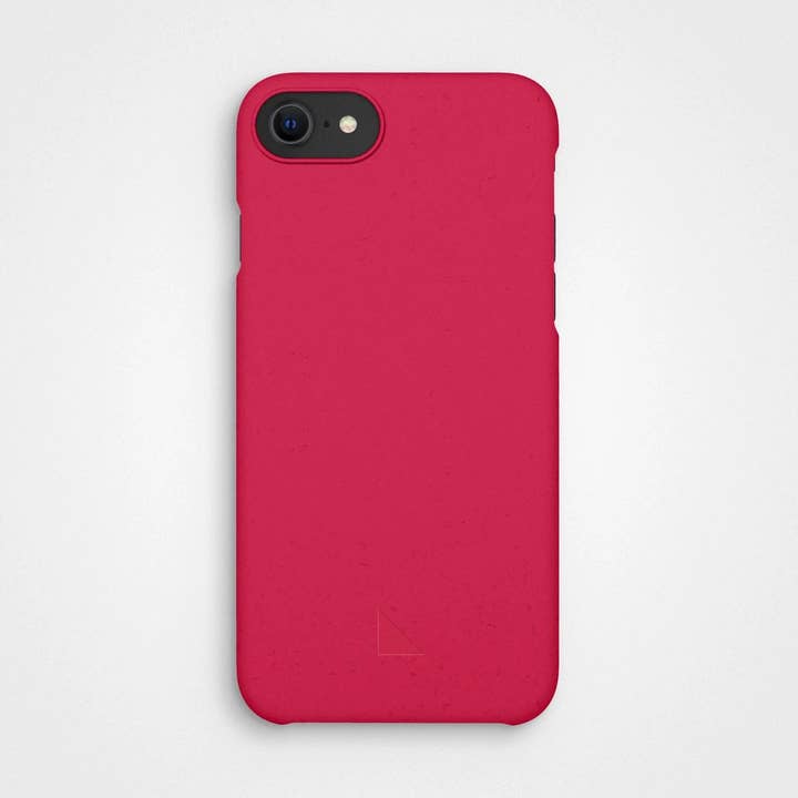 Coque de téléphone à base de plantes | Rouge grenade pour la vente par agood company
