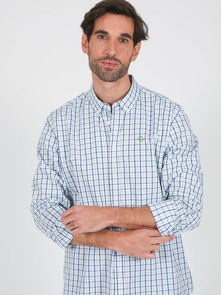 Skjorte GRØN for engroshandel hos Solera