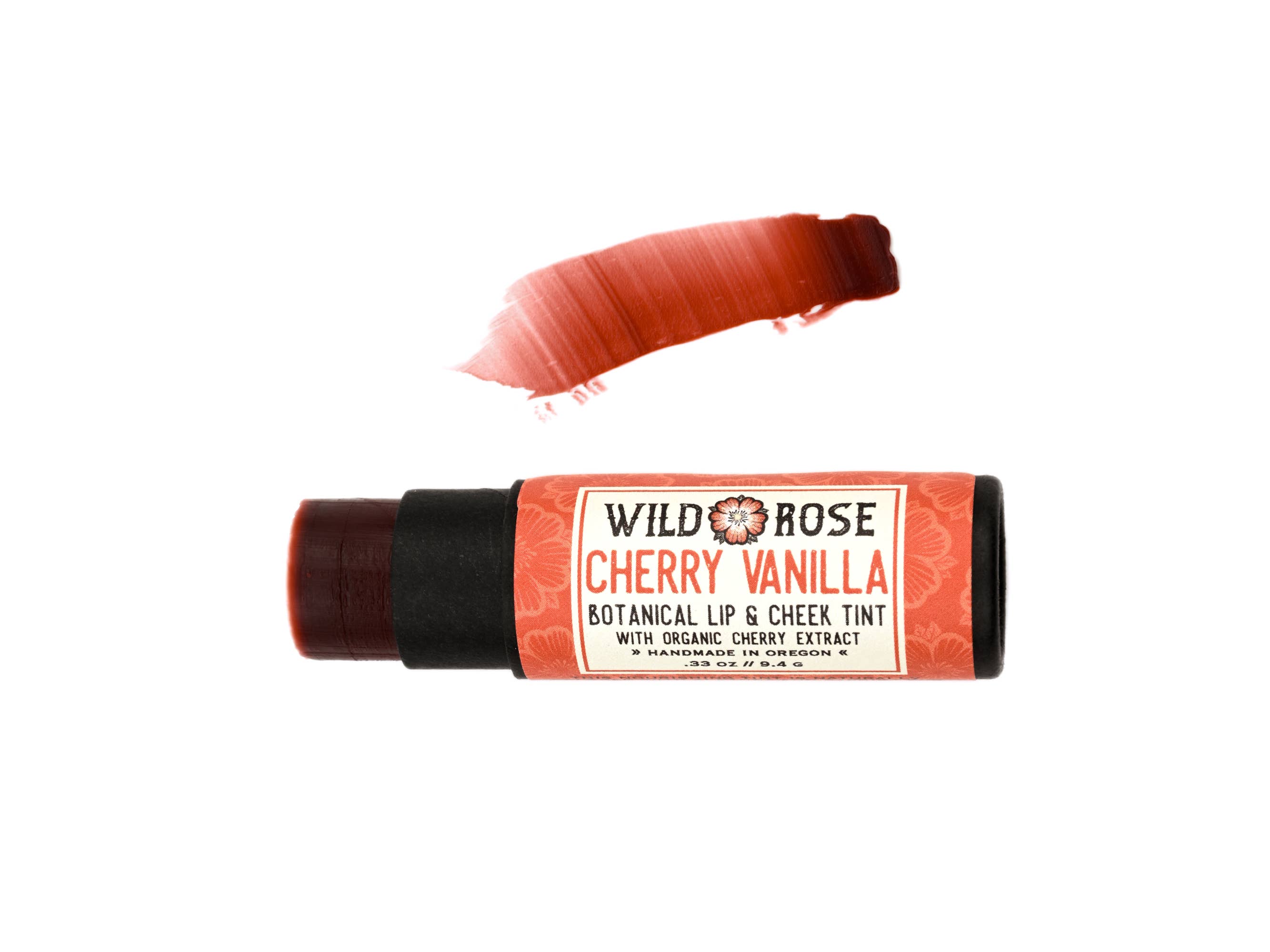 Wild Rose Herbs - Wholesale Lip Stain/Dye/Tint - Cherry Vanilla Lip & Cheek Tint