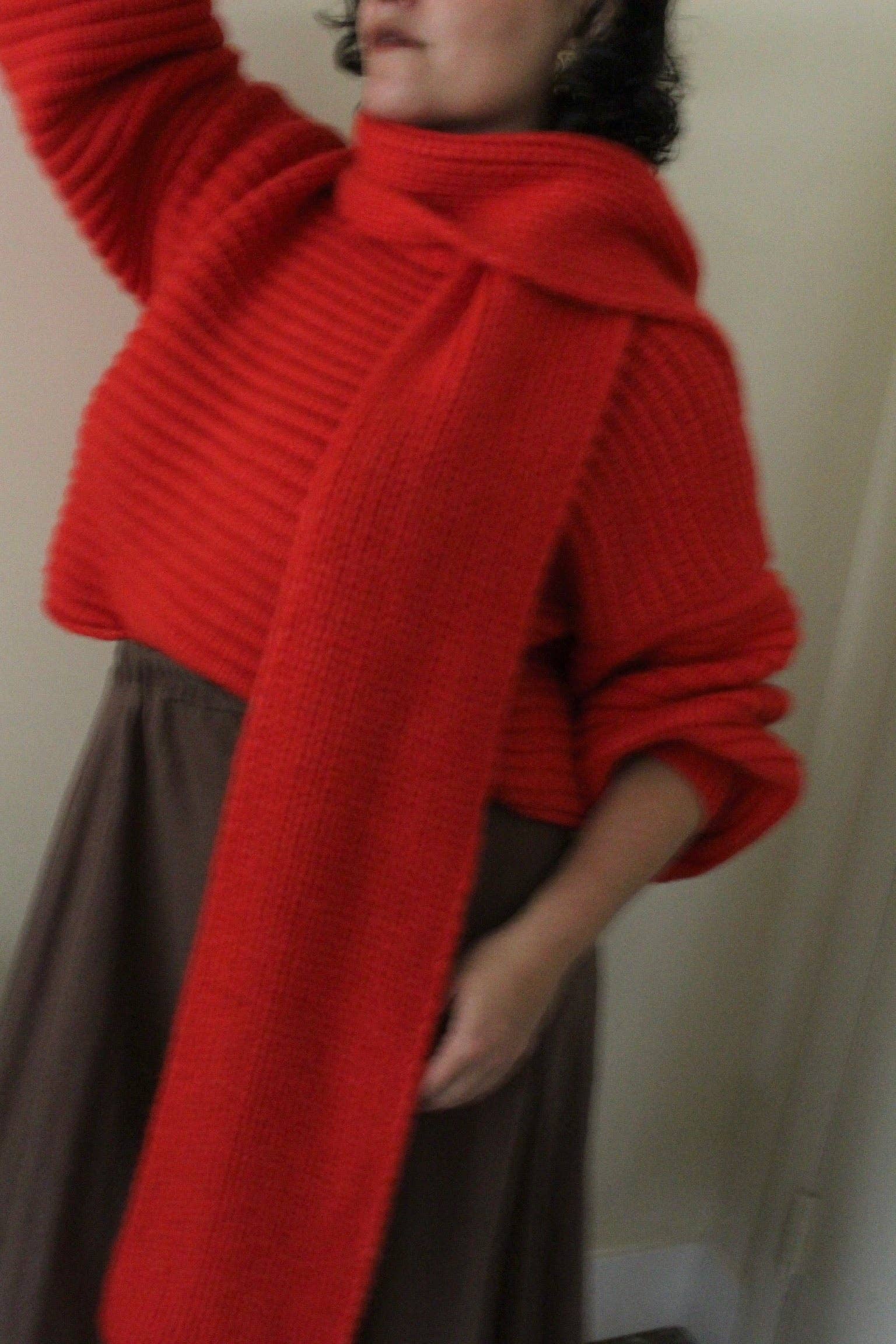 Na Nin – Großhandel Strickpullover – Damen – Romy Strickpullover aus Alpakawolle mit Ballonärmeln19