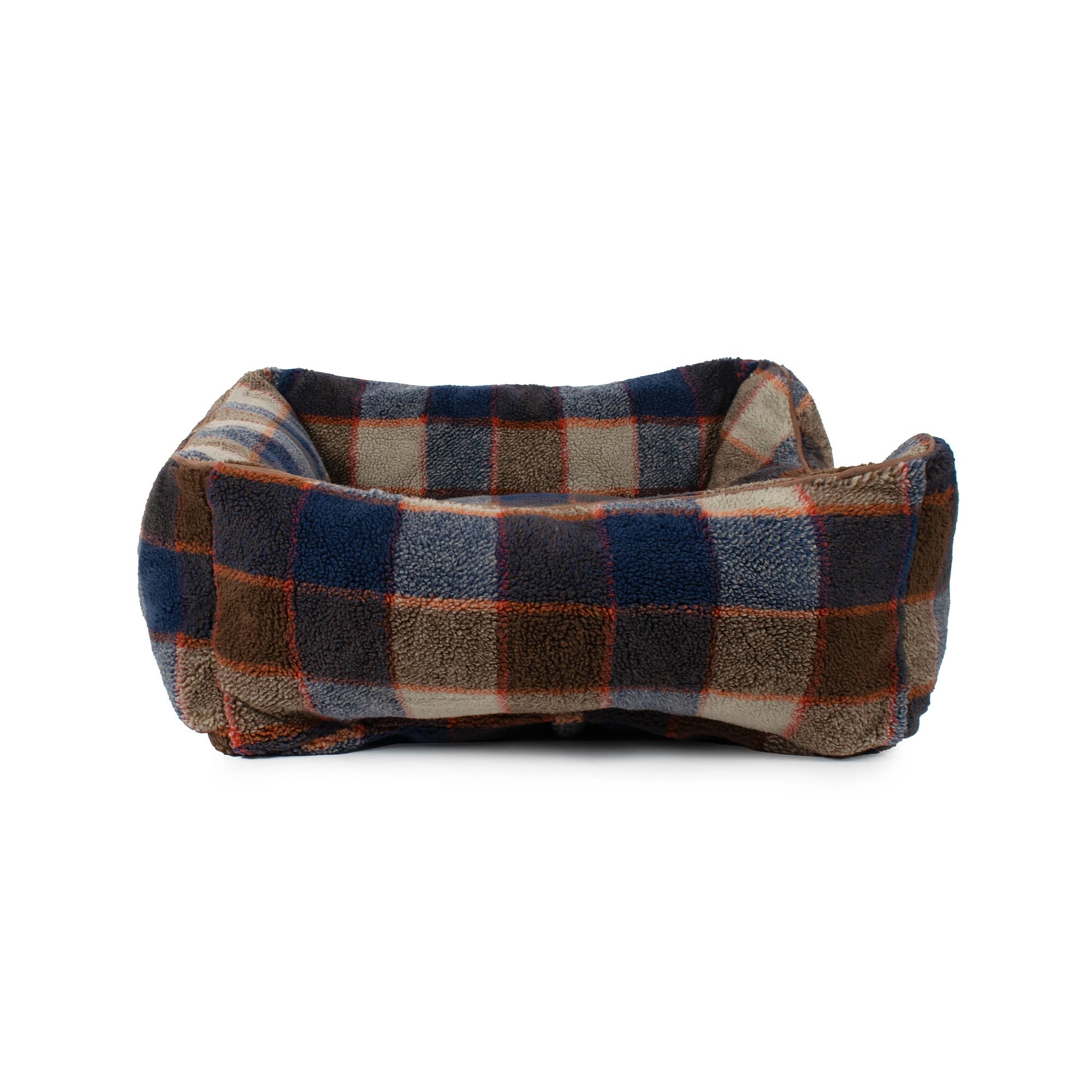 Carolina Pet Company - Wholesale Pet Bed - Dog - Pendleton Mountain Plaid Berber Kuddler Dog Bed5