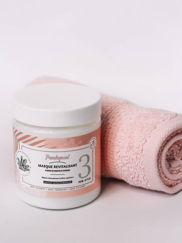 REVITALISIERENDE MASKE (mit Spülung) für den Großhandel von MELODY COSMETICS