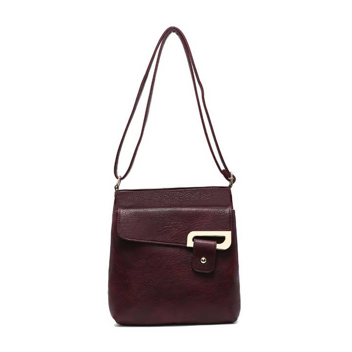 Papaya Fashion Ltd - Wholesale Crossbody bag – Women's - B23018 Cross Body Handbag with zip top sections4