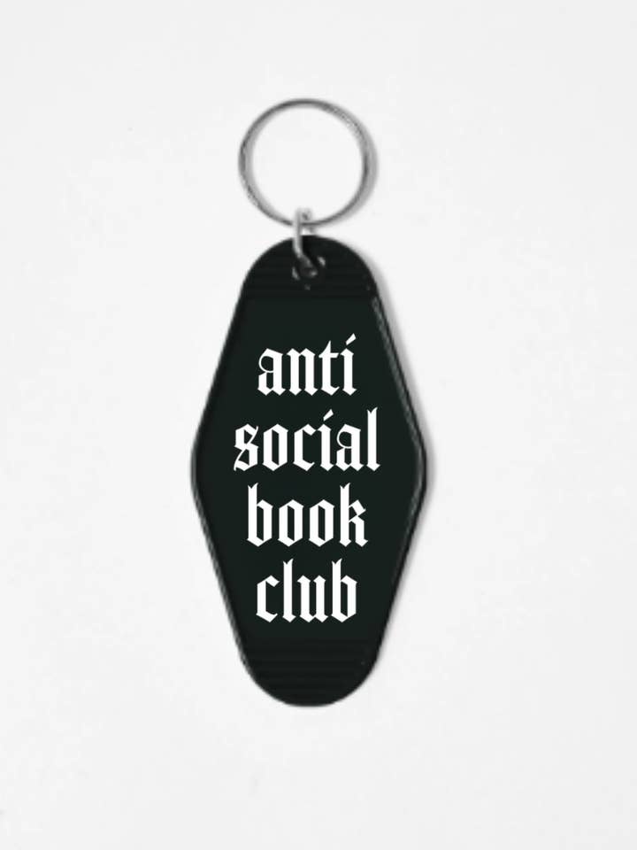 Goth Style, Witch Style, Motel Keychain, A.S Book Club for wholesale by Wickedly Divine Shop