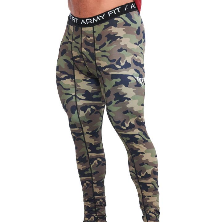 Men Military Camo Compression Leggings "Tights" for wholesale by FIT ARMY