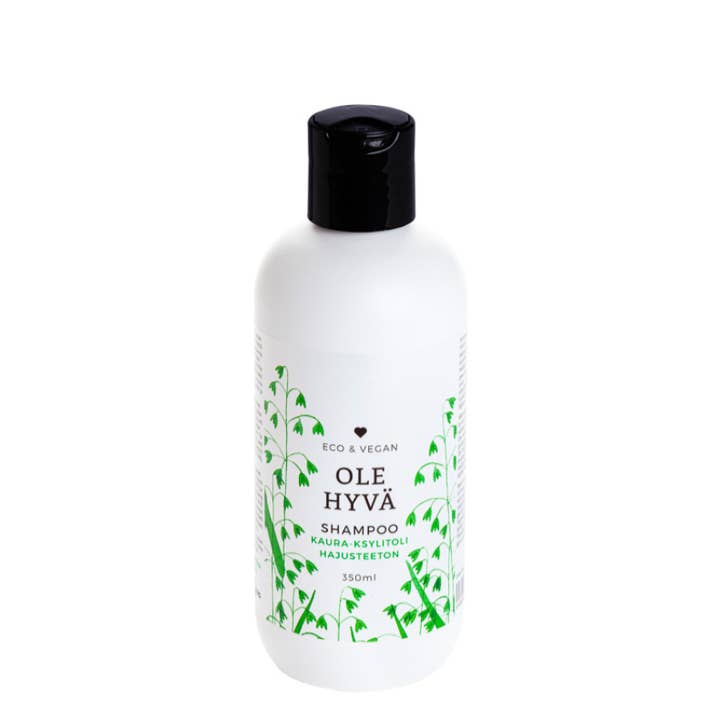 Ole Hyvä Metsä - Vente Shampoings - Shampooing au xylitol d'avoine non parfumé 350 ml0