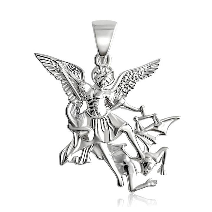 Sterling Silver Archangel Piece for wholesale by L A B A Y