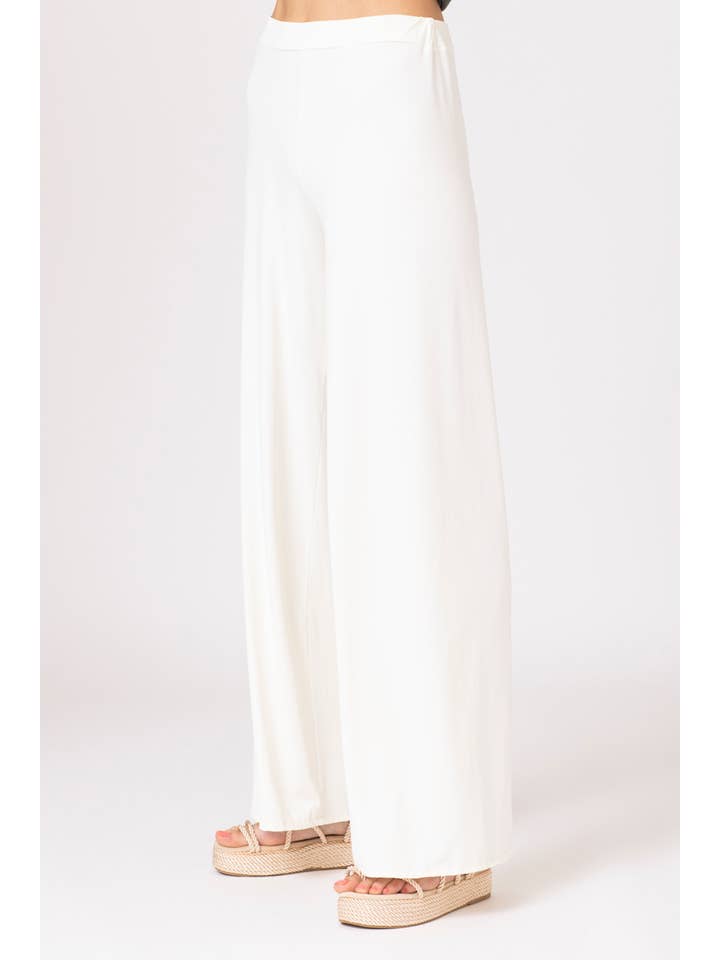 Il Quarto Stile – Engroshandel Bukser - Dame – Slide bukser med høj talje og vide ben7