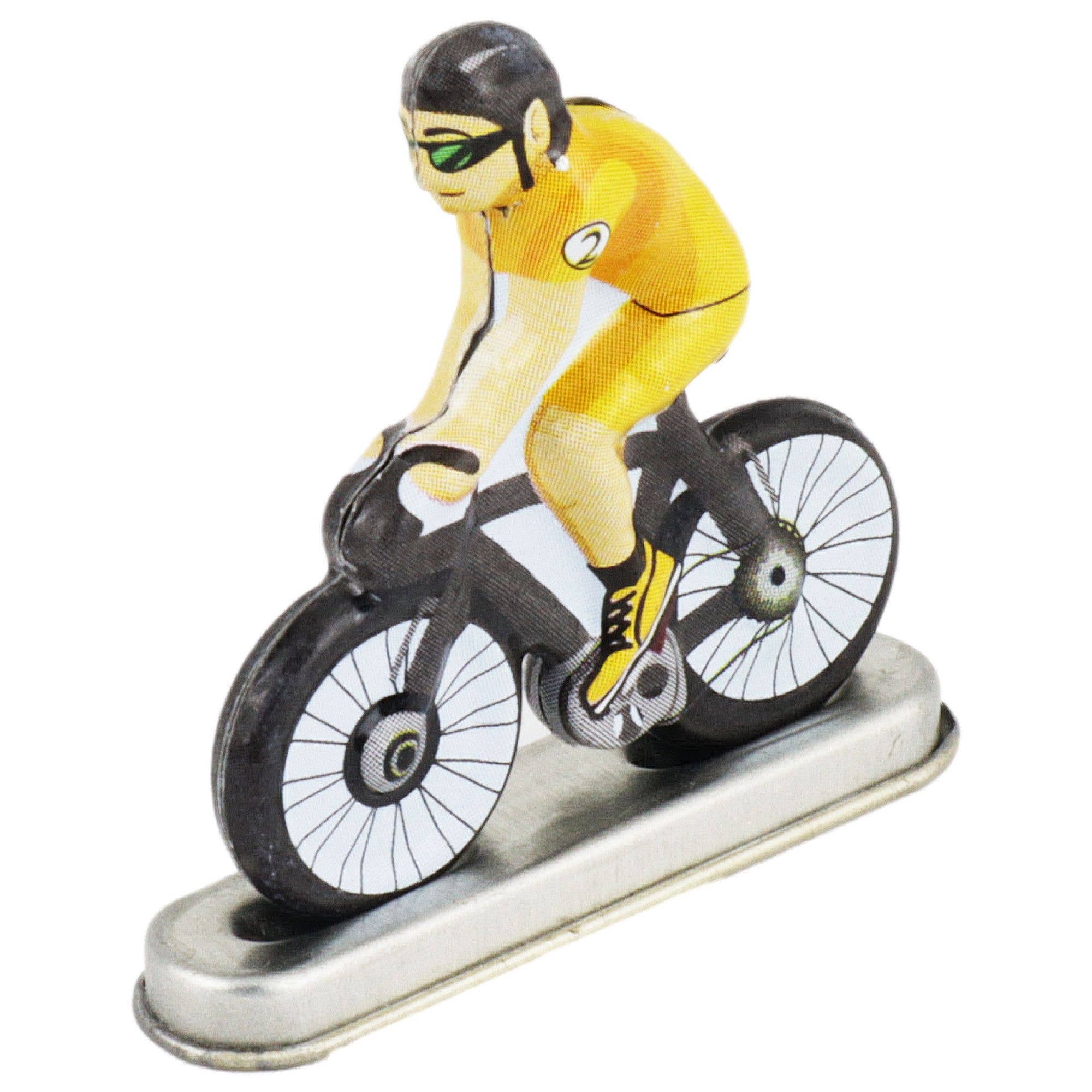 Tribal Trade GmbH - Wholesale Decorative Figurine - Tin Toy Mini Bicycle Cyclist 02 Figure Tin Bike0