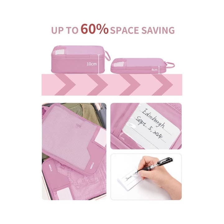 NARWEY INC - Wholesale Packing Cube - 4pcs Compression Packing Cubes, Suitcases Organiser Bag28