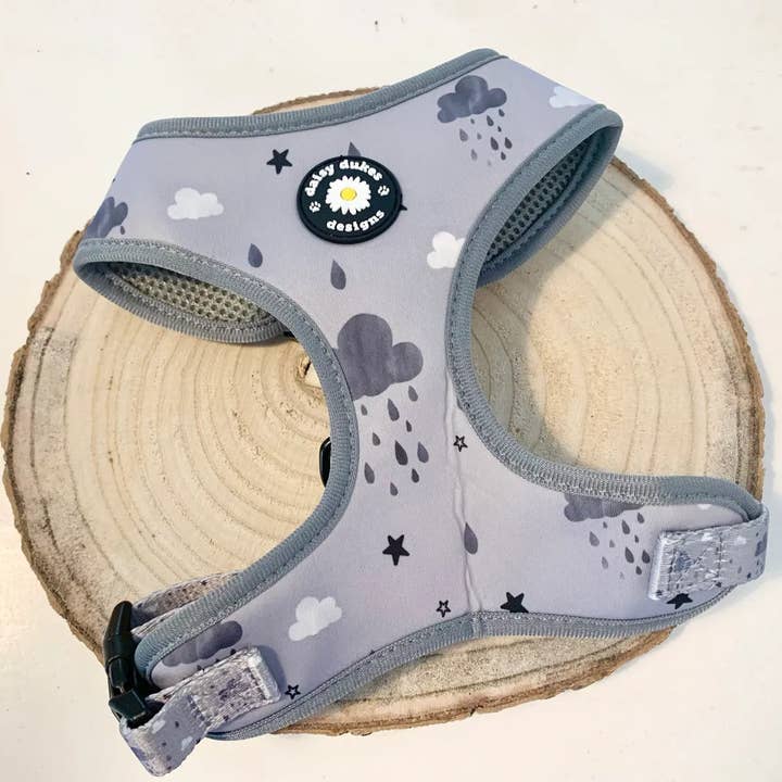 Silver Linings Adjustable Dog Harness for wholesale by Daisy Dukes Designs
