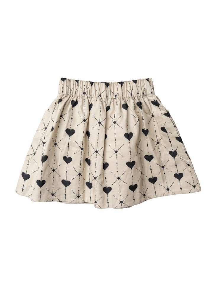 hanevild - Wholesale Skirt - Kids - Hjerte nederdel2