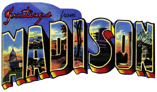 Morris Magnets - Wholesale Magnet - Magnet - Madison Wisconsin Retro0