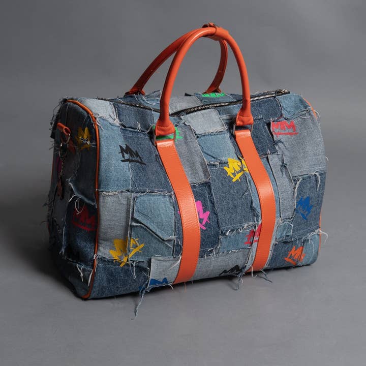 Signed By MCFLY - Wholesale Weekender Bag - Women's - MM Denim Speedy Bag1